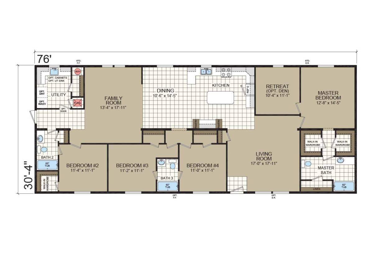 Diamond Sectional / The Keswick 3280209 by Factory Expo Home Centers